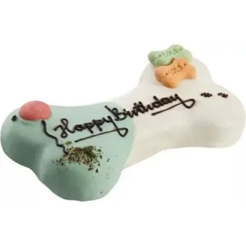 Lolo Pets Tort Dla Psa "Happy Birthday" Smak Mięsno-Warzywny 250g