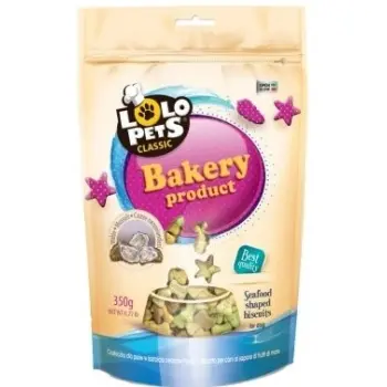 Lolo Pets Ciastka Dla Psa Małża Nowozelandzka 350g