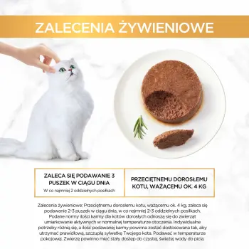 Purina Gourmet Gold mus z wołowiną 85g