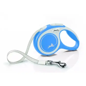Flexi Smycz New Comfort L Taśma 5m Do 50kg Niebieska