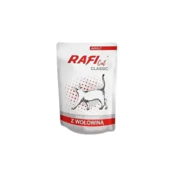 Rafi Cat Classic Z Wołowiną 85g