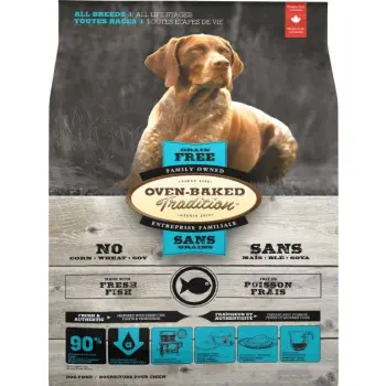 Oven Baked Tradition Dog Grain-Free Food Adult All Breed With Fish 2,27kg