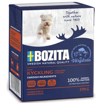 BOZITA Dog Junior Delikatny Kurczak W Galarecie 370g