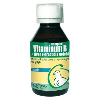 BIOFAKTOR Vitaminum B Complex + Liver Extract Dla Gołębi 100ml