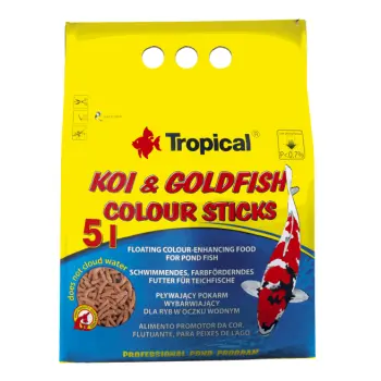 TROPICAL Koi & Goldfish Basic Sticks 5l/400g