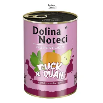 Dolina Noteci Superfood Kaczka I Przepiórka 400g