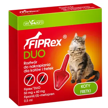 Vet-Agro Fiprex Duo Kot, Fretka 0,5ml