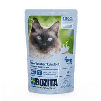 BOZITA Kawałki W Sosie Z Reniferem 85g