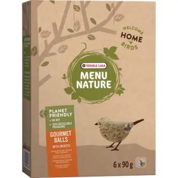 Versele-Laga Menu Nature Gourmet Balls With Insects 6x90g