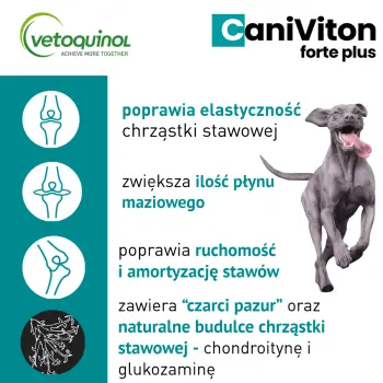 Vetoquinol Caniviton Forte 30 1kg