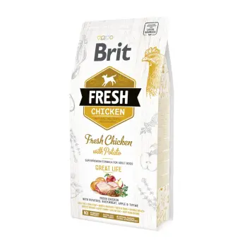 Brit Fresh Chicken & Potato Adult Great Life 2,5kg