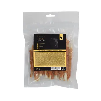 Fitmin Dog Treat Chicken Z Patyczkiem Ze Skóry Surowej 200g