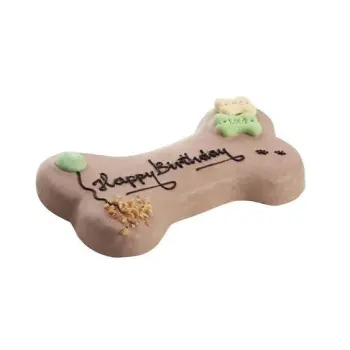 Lolo Pets Tort Dla Psa "Happy Birthday" Orzechowo-Czekoladowy 250g