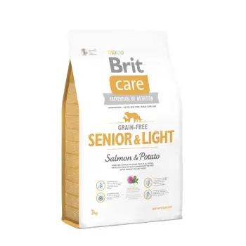 Brit Care Grain Free Senior & Light Łosoś Z Ziemniakami 3kg