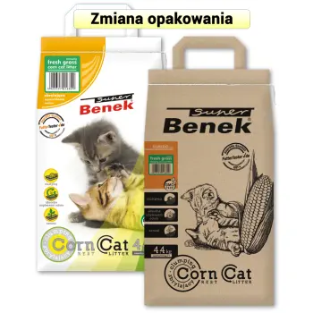 CERTECH-SUPER BENEK Corn Cat Świeża Trawa 7l