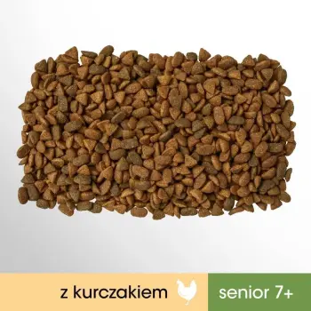 PERFECT FIT (Senior 7+) Bogaty w kurczaka 2x750g - sucha karma dla kotów starszych