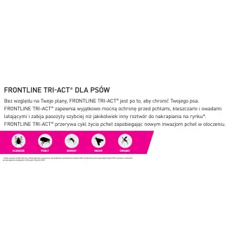 FRONTLINE Tri-Act Dla Psów 3x0,5ml