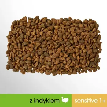 PERFECT FIT (Sensitive 1+) Bogaty w indyka 2x750g - sucha karma dla kotów z wrażliwym układem trawiennym