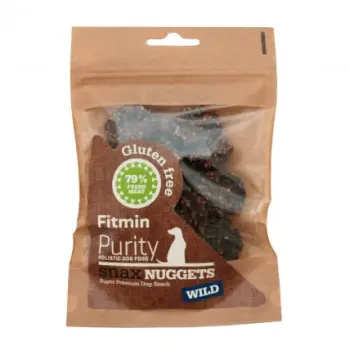 Fitmin Dog Purity Snax Nuggets Wild 64g