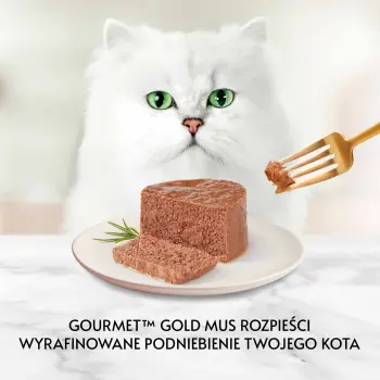 Purina Gourmet Gold mus z wołowiną 85g