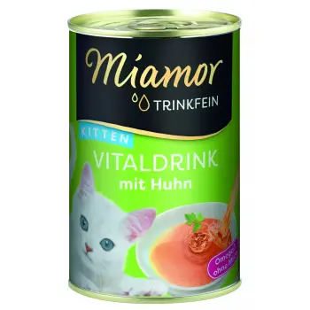 Miamor VitalDrink Kitten z kurczakiem 135ml