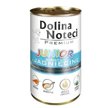 Dolina Noteci Premium Junior Bogata W Jagnięcinę 400g