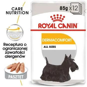 ROYAL CANIN Dermacomfort Pasztet 12x85g