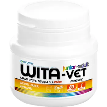 Eurowet Wita-Vet Junior + Aldut 80tab