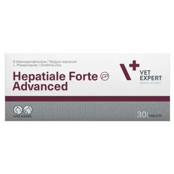 VETEXPERT Hepatiale Forte Advanced 30 Tabletek