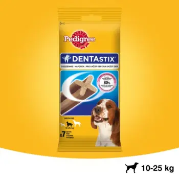 PEDIGREE DentaStix średnie psy przysmak dentystyczny 7 szt. - 180g