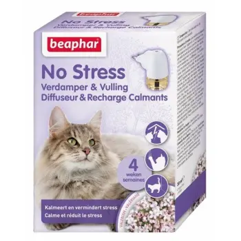 BEAPHAR No Stress Calming Diffuser Cat Aromatyzer Behawioralny 30ml