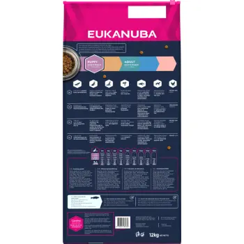 Eukanuba Puppy&Junior Small/Medium Grain Free Łosoś 12kg