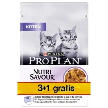 Purina Pro Plan Junior Indyk 4x85g (3+1 GRATIS)