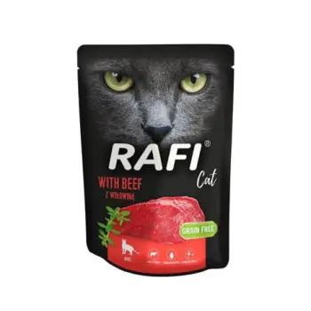 Dolina Noteci Rafi Cat Adult Z Wołowiną 300g