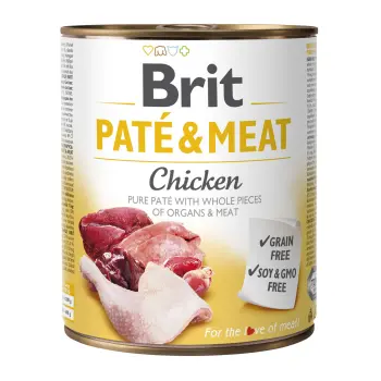 Brit Pate & Meat Z Kurczakiem 800g