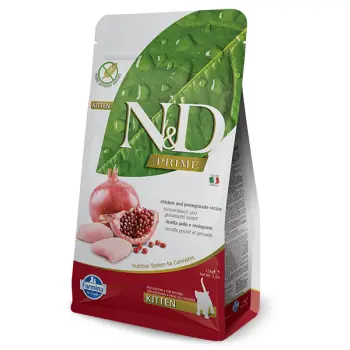 Farmina N&D Prime Feline Kotten Chicken&Pomegranate 1,5kg