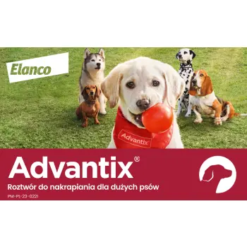 Bayer Advantix Krople Na Kleszcze I Pchły 4x4ml