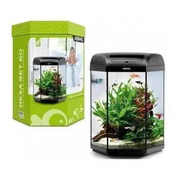 AQUAEL Zestaw Hexa SET 60 Czarny D&N