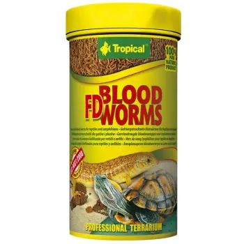 Tropical Fd Blood Worms 250ml