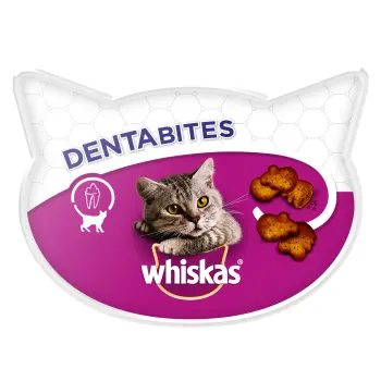 WHISKAS Dentabites Z Kurczakiem - Dentystyczny Przysmak Dla Kota 40g