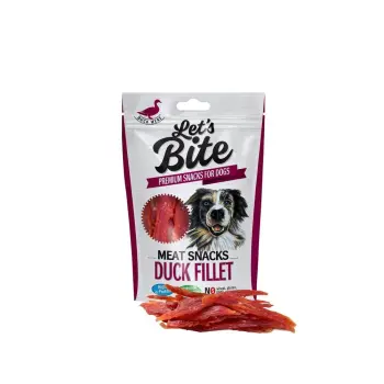 Brit Let’s Bite Meat Snacks Duck Fillet 80g