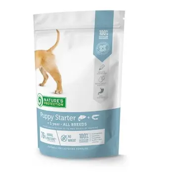 Nature’s Protection Puppy Starter Salmon With Krill All Breeds 500g