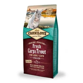 Carnilove Cat Fresh Carp&Trout Sterilised For Adult 2kg