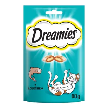 DREAMIES Przysmak Dla Kota Z Łososiem 60g