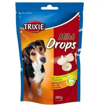 Trixie Dropsy Mleczne 200g