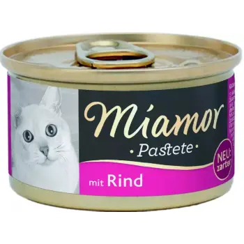 Miamor Pastete wołowina 85g puszka