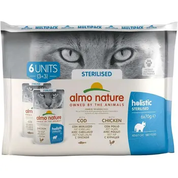 ALMO NATURE Holistic Sterilised Multipack 6x70g