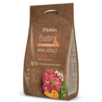 Fitmin Purity Gf Adult Mini Beef Wołowina 800g