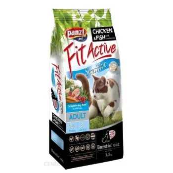 PANZI-PET KFT Fit Active Sensitive Cat Chicken & Fish 1,5kg