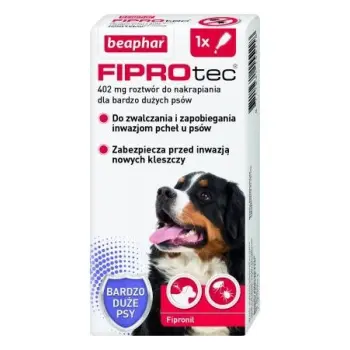 BEAPHAR Fiprotec XL Dla Psów Od 40 Do 60kg 402mg